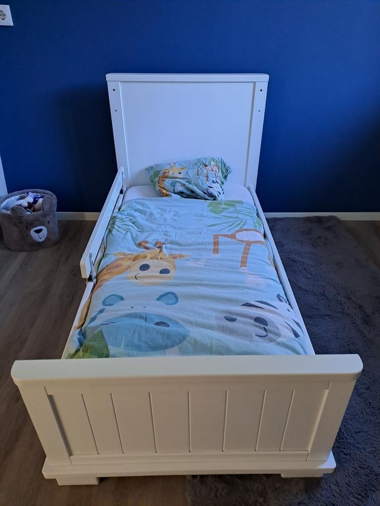 Meegroeibed / Ledikant 70x140 cm, Ophalen, Gebruikt, 70 tot 85 cm, 140 tot 160 cm
