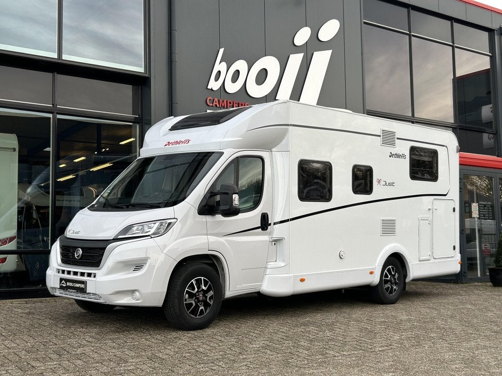 Dethleffs Just 90 T 6812 EB - Hefbed + Airco, Fiat, Bedrijf, Dethleffs, Tot en met 4