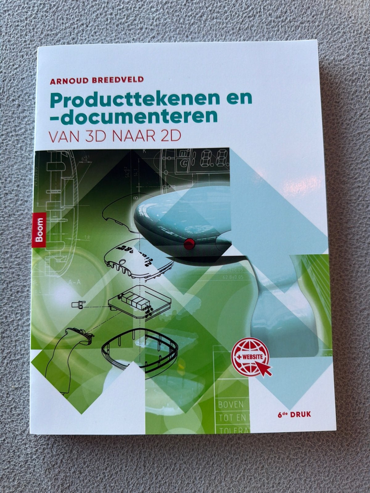 Producttekenen en documenteren 6e druk, Ophalen, Nieuw, Werktuigbouwkunde