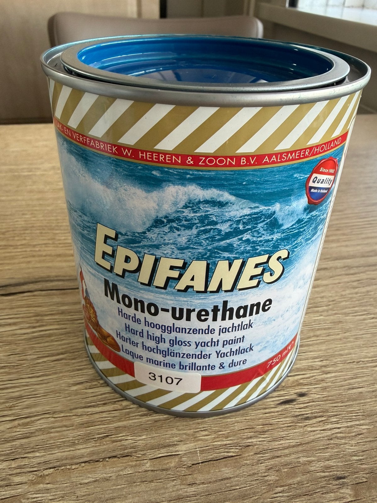 Epifanes verf kleur 3107, Nieuw, Ophalen of Verzenden, Lak, Minder dan 5 liter