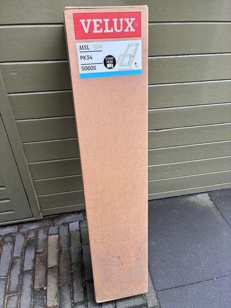 2x VELUX MSL PK34 Solar buitenzonwering 100% Nieuw, Minder dan 80 cm, 80 tot 120 cm, Nieuw, Ophalen of Verzenden