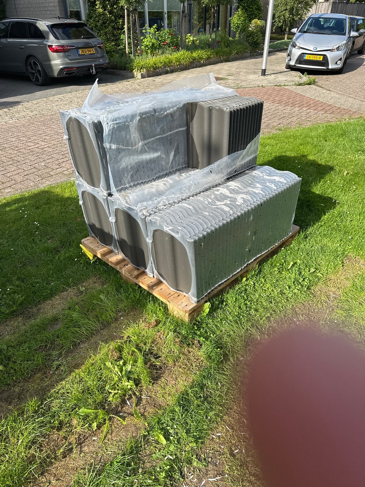 Nieuwe Nelskamp S-Pfanne dakpannen (grijs), Ophalen, Steen of Klei, Nieuw, 15 m² of meer