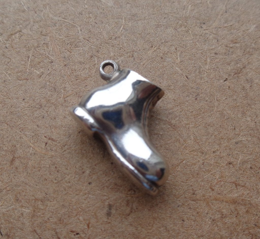 zilveren vintage bedel schoen [164], Overige merken, Verzenden, Zo goed als nieuw, 1 bedel