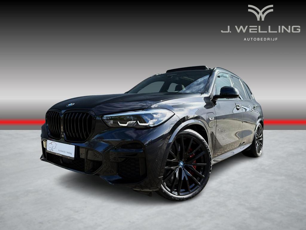 BMW X5 xDrive45e M-sport 1jr BMW garantie / pano, Automaat, Stof, Gebruikt, 394 pk
