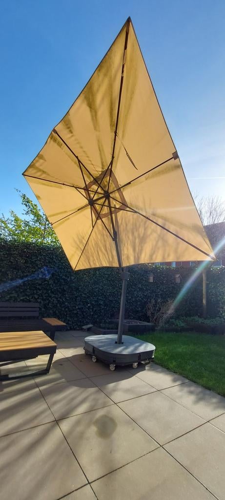 Ikea zweefparasol, Tuin en Terras, Parasols, Ophalen, Zweefparasol
