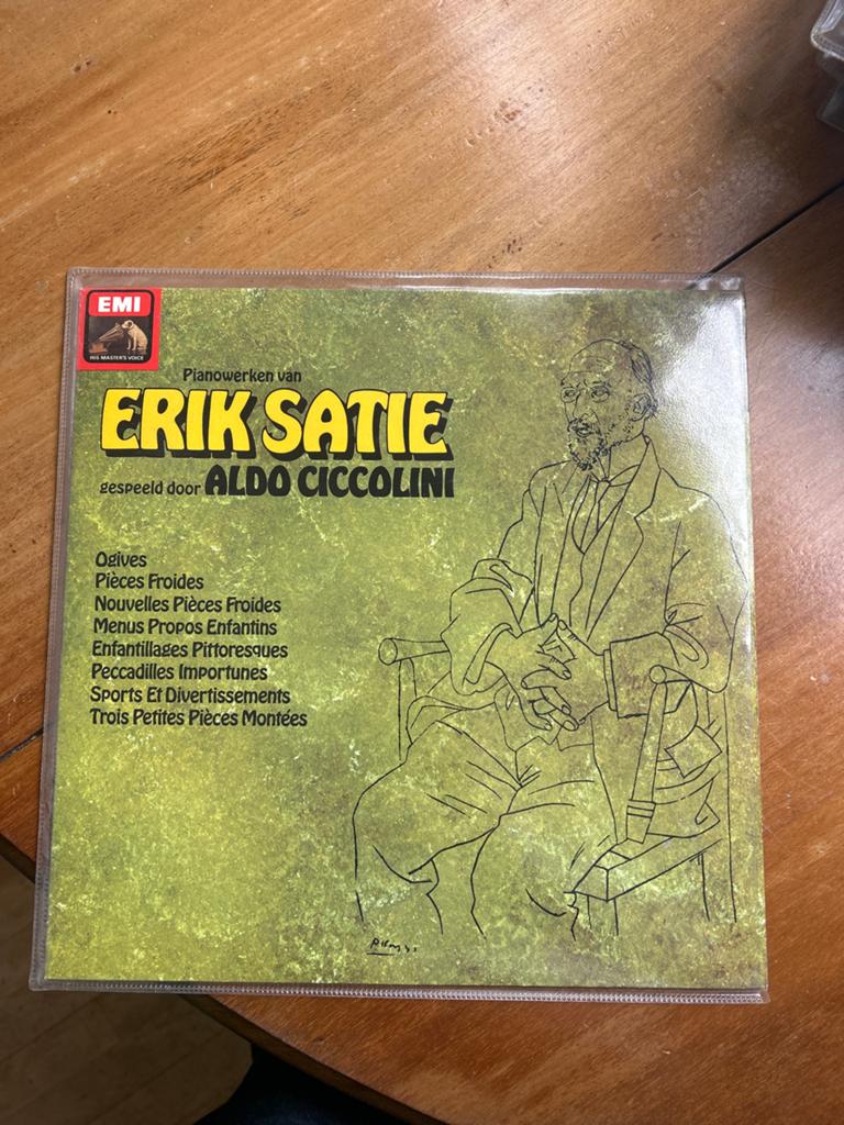 Erik Satie - Pianowerken door Aldo Ciccolini (Vinyl), Ophalen of Verzenden, Modernisme tot heden, Gebruikt, Kamermuziek
