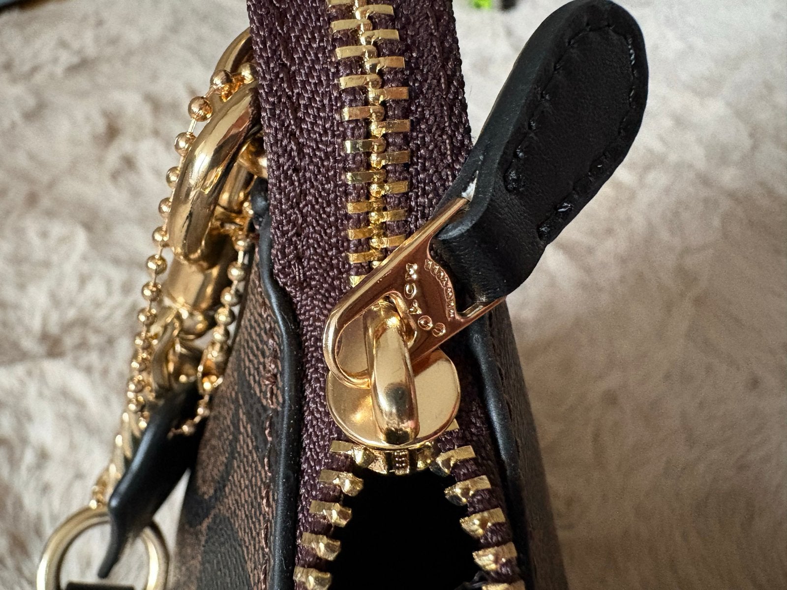Coach New York tas - Gloednieuw met doos, Bruin, Schoudertasje, Nieuw, Ophalen of Verzenden