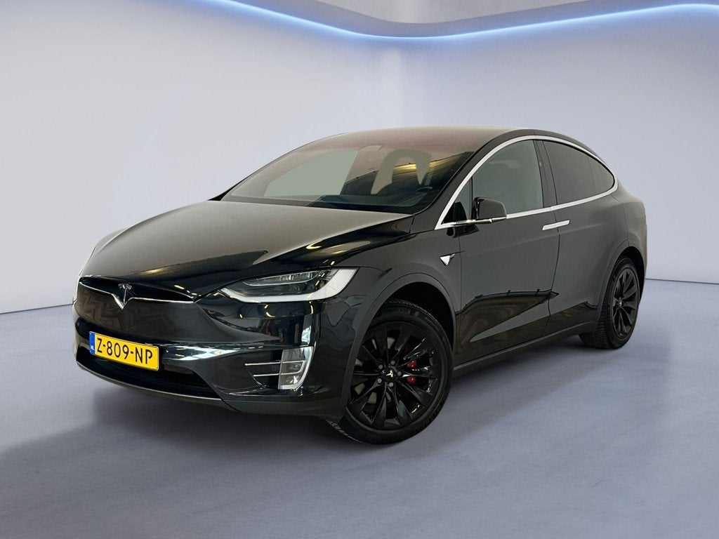 Tesla Model X 100D 6p.|FSD|TREKHAAK|INRUIL MOGELIJK|, Automaat, Model X, Zwart, 418 pk