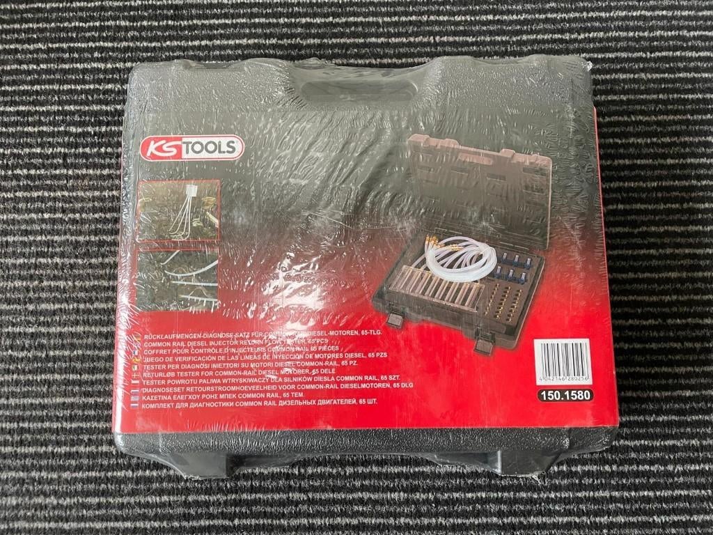 KS Tools 150.1580, Common- rail- injectorenset, 65-delig, Nieuw, Ophalen of Verzenden, KS tools