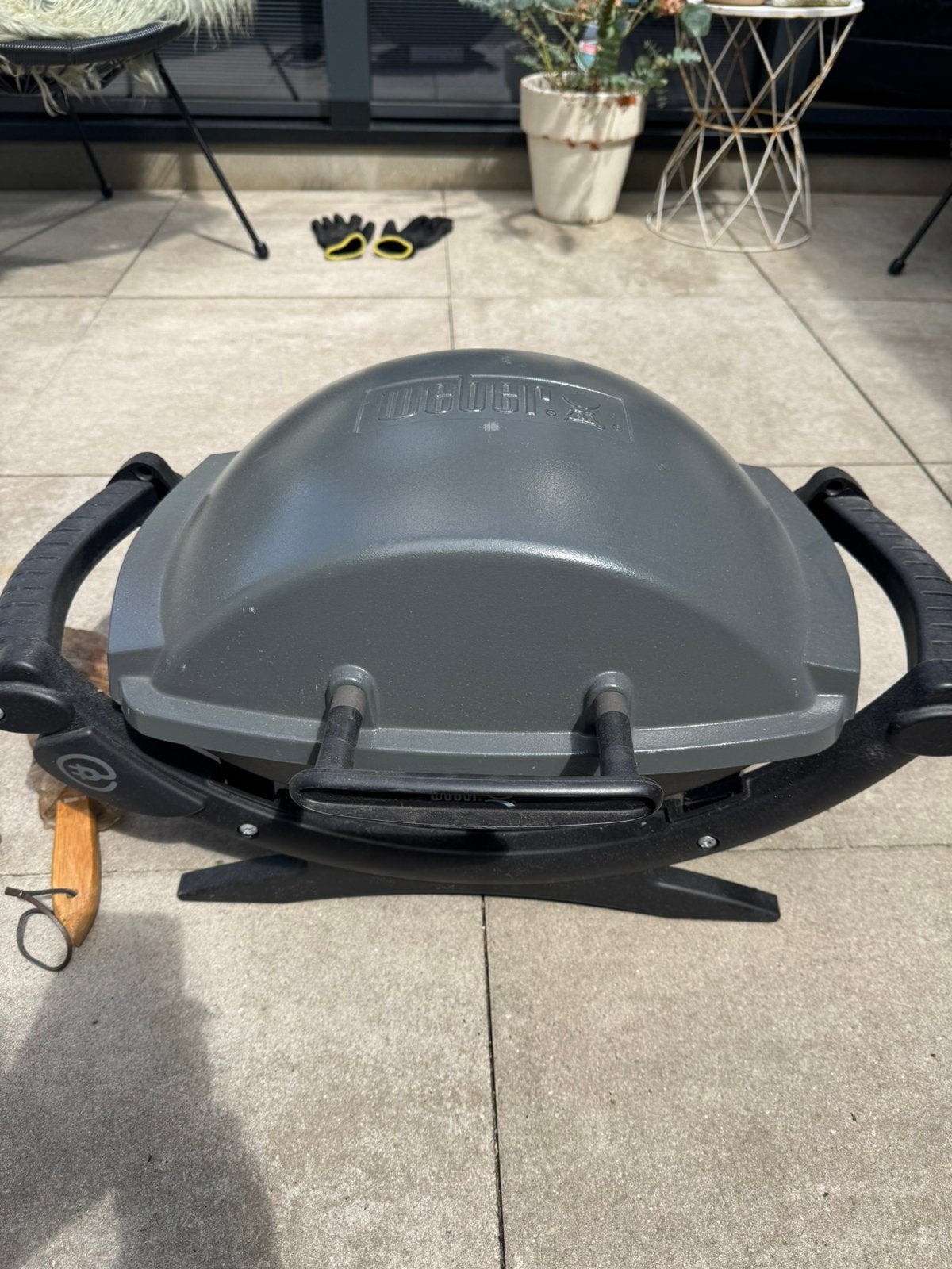 Weber electr bbq, Ophalen, Zo goed als nieuw