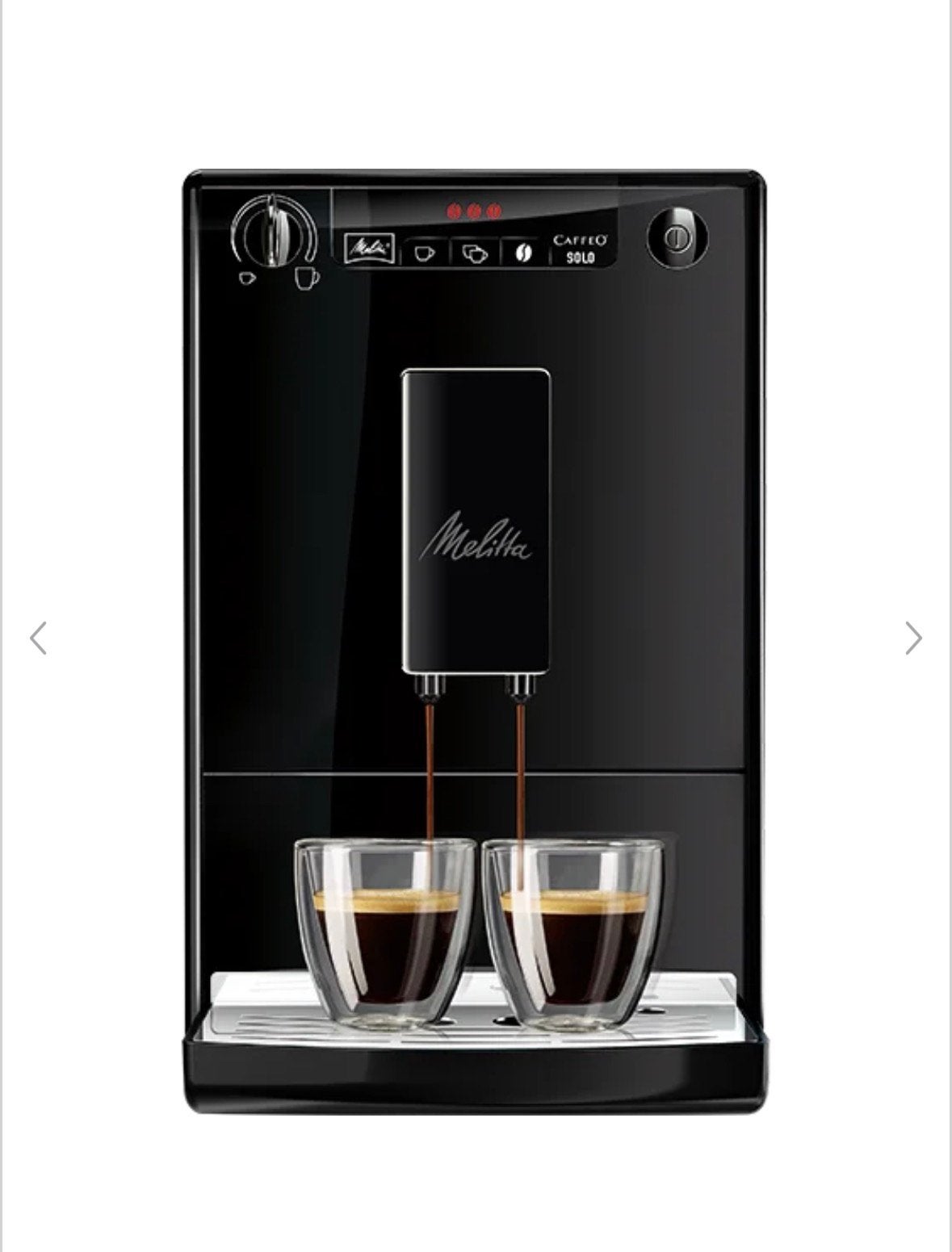 Melitta bonen Koffiemachine - gereinigd, Ophalen of Verzenden, Gebruikt, Koffiemachine, Koffiebonen
