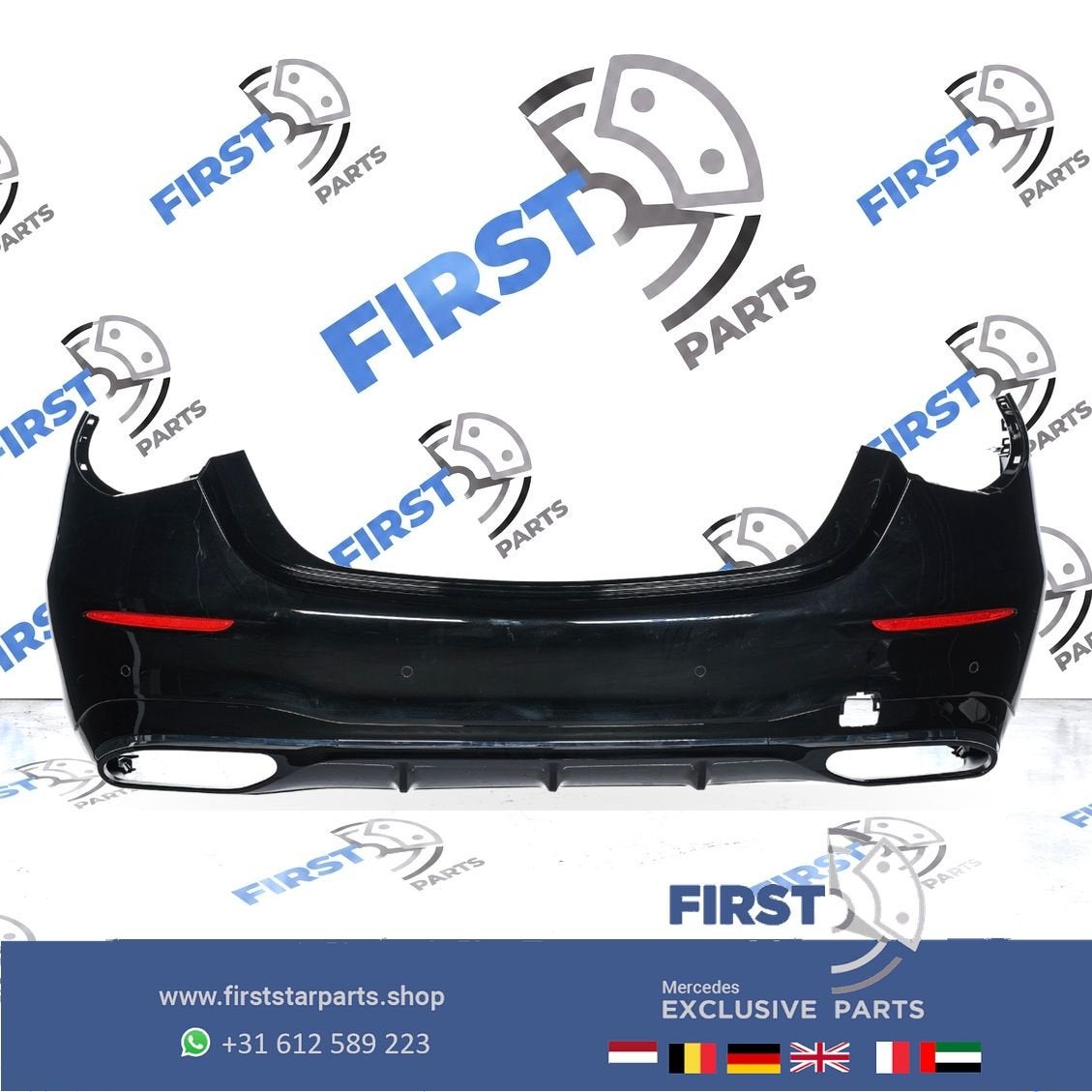 W214 AMG ACHTERBUMPER A2148859004 2023-2026 BUMPER + DIFFUSE