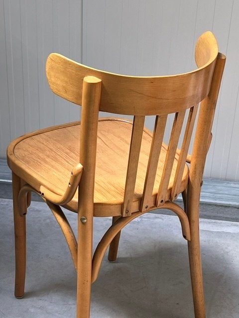 Vintage cafestoelen 6x horeca restaurant stoelen prijs p/st, Gebruikt, Bruin, ., Vintage