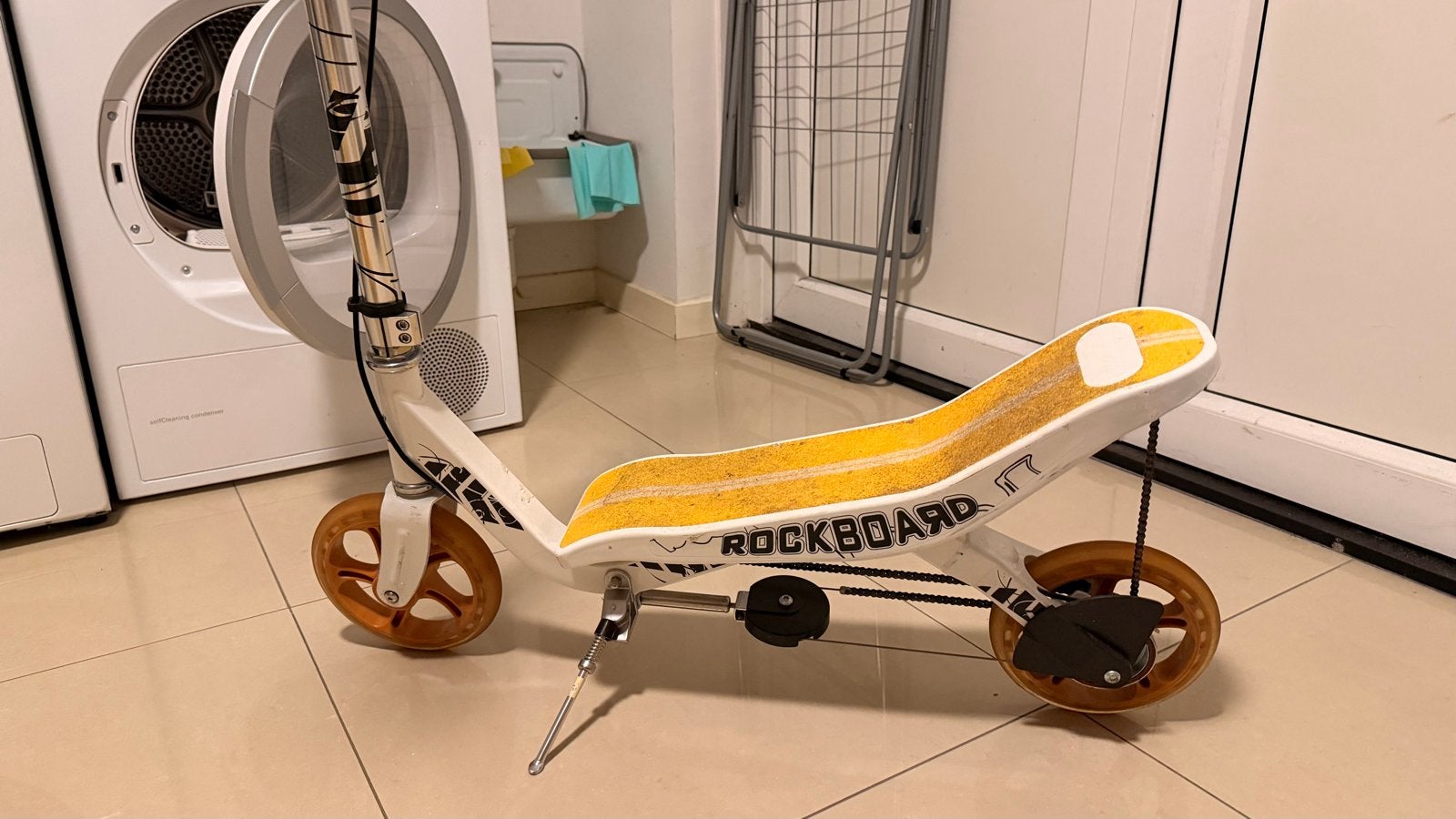 Rockboard Scooter - Gebruikt, in goede staat, Fietsen en Brommers, Ophalen, Gebruikt, Gewone step