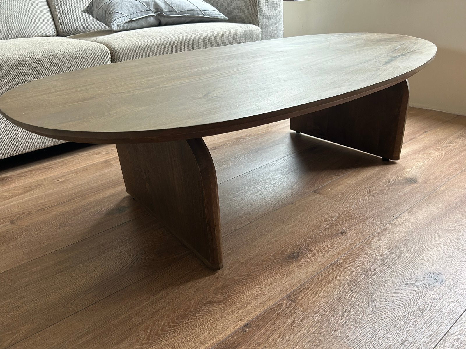 Nieuwe salontafel van mangohout, Huis en Inrichting, Ophalen, 50 tot 100 cm, 100 tot 150 cm, Nieuw