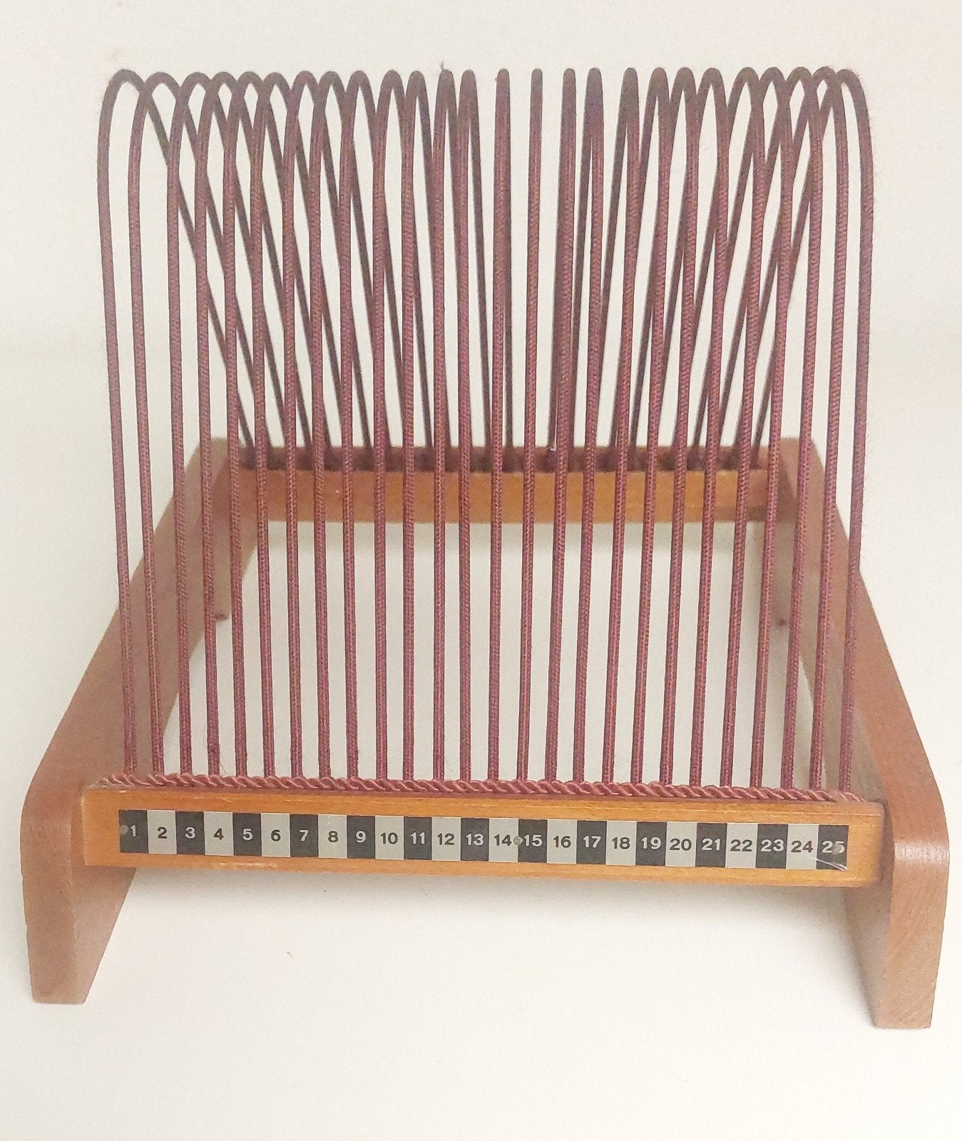 Vintage houten platenrekje, Verzamelen, Ophalen of Verzenden, Huis en Inrichting