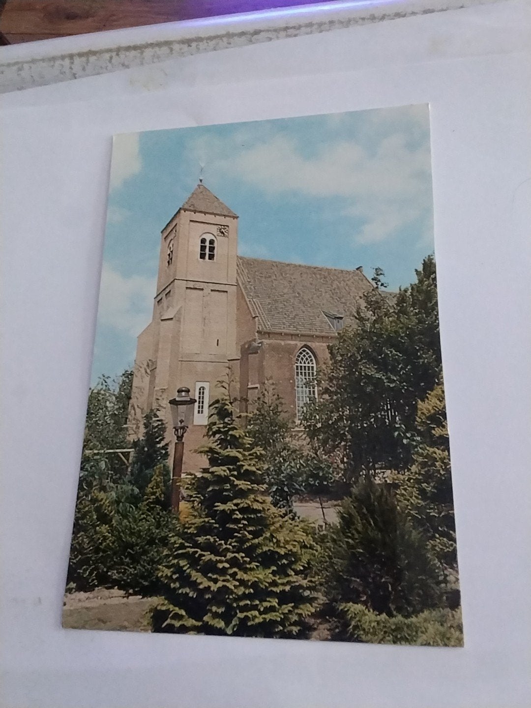 Oude ansichtkaart Raalte, Ned. Herv. Kerk, Verzamelen, Ansichtkaarten | Nederland, Ophalen of Verzenden