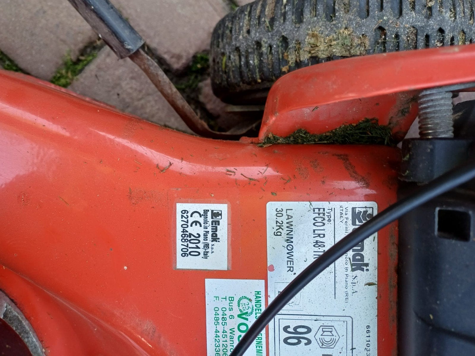 grasmaaier, Tuin en Terras, Grasmaaiers, Cirkelmaaier, Ophalen, Gebruikt, 40 t/m 49 cm