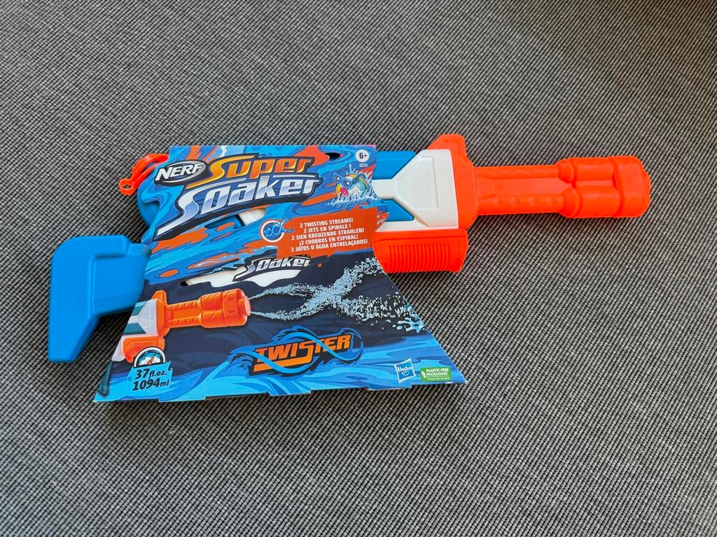 NERF Super Soaker Twister Waterpistool - Nieuw in verpakking, Kinderen en Baby's, Speelgoed | Buiten | Actiespeelgoed, Ophalen of Verzenden