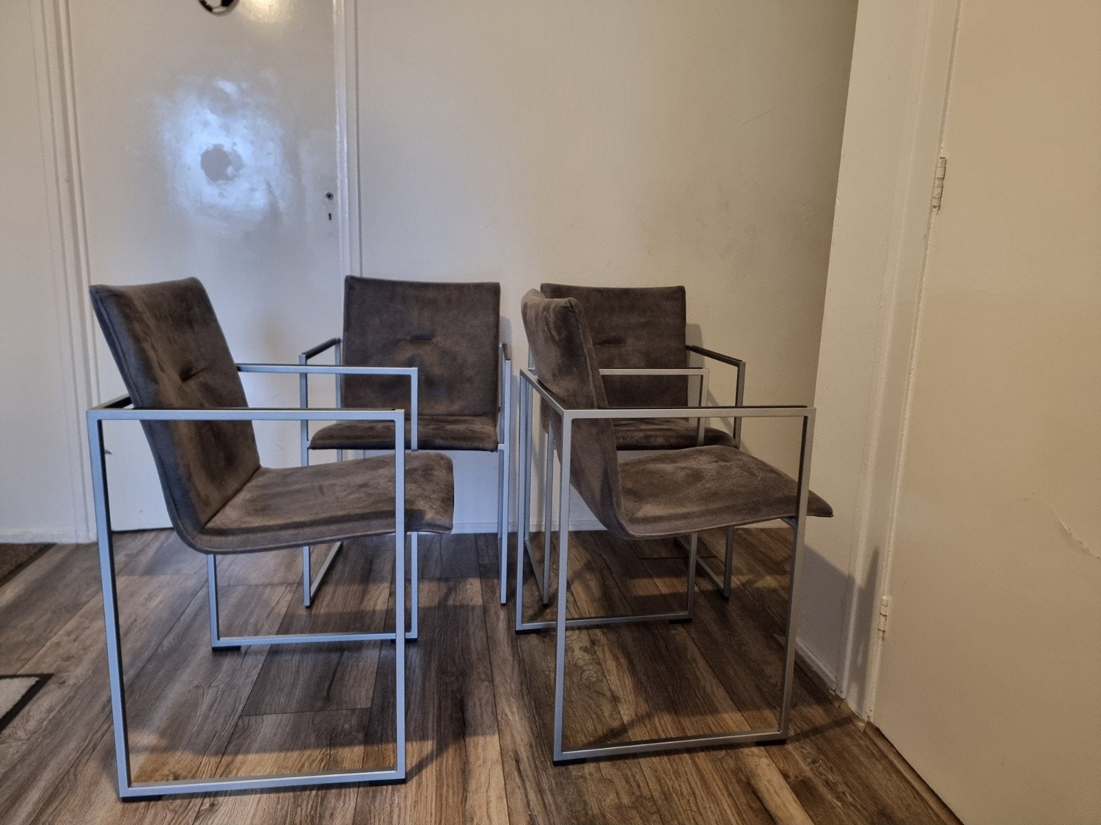 4 Arco design eetkamerstoelen, Huis en Inrichting, Ophalen of Verzenden