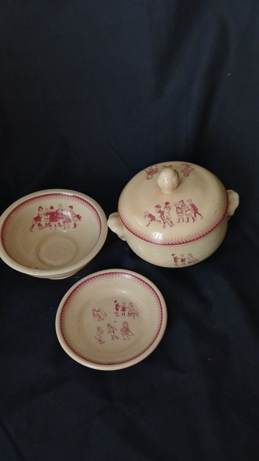 Poppenservies Frans, Ophalen of Verzenden