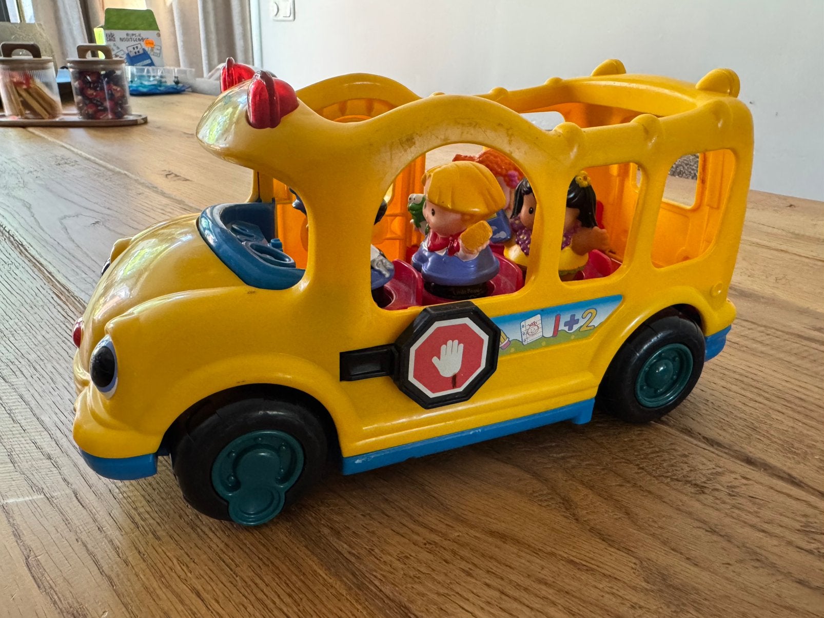 Little People schoolbus, Kinderen en Baby's, Ophalen, Gebruikt, Speelset