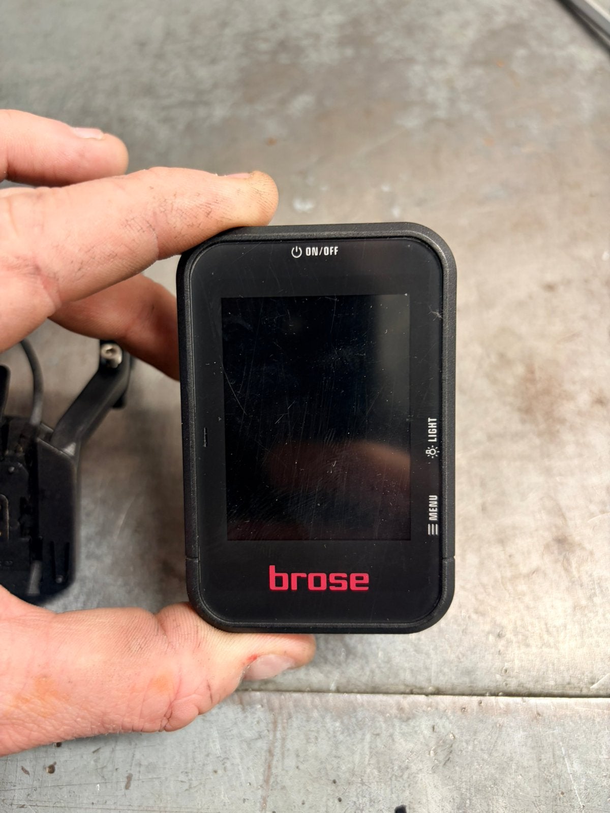 Brose E-Bike display met houder en knoppen, Fietsen en Brommers, Ophalen of Verzenden, Zo goed als nieuw