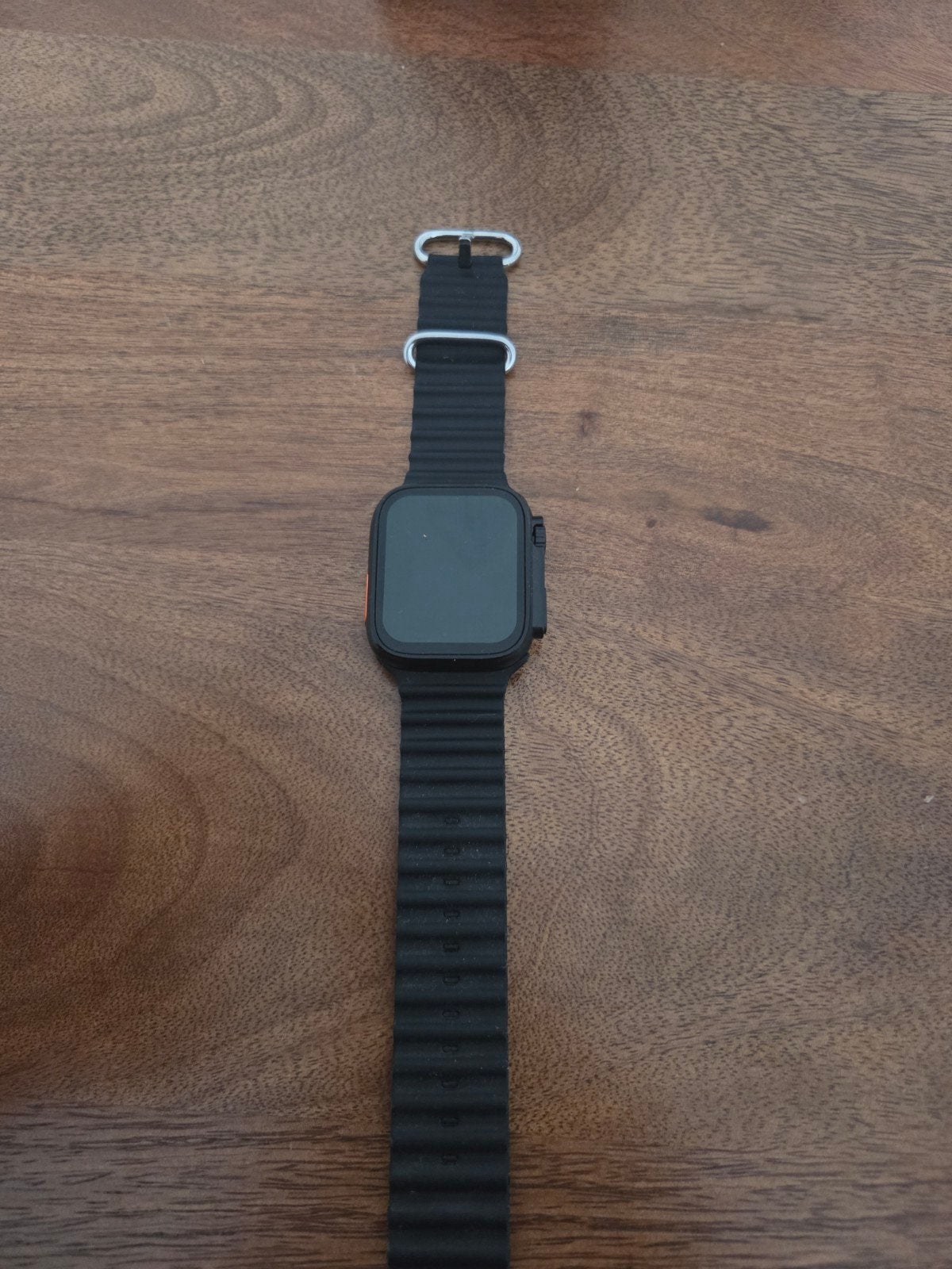 Apple Watch Ultra met zwart bandje, Gebruikt, Zwart, IOS, Ophalen of Verzenden