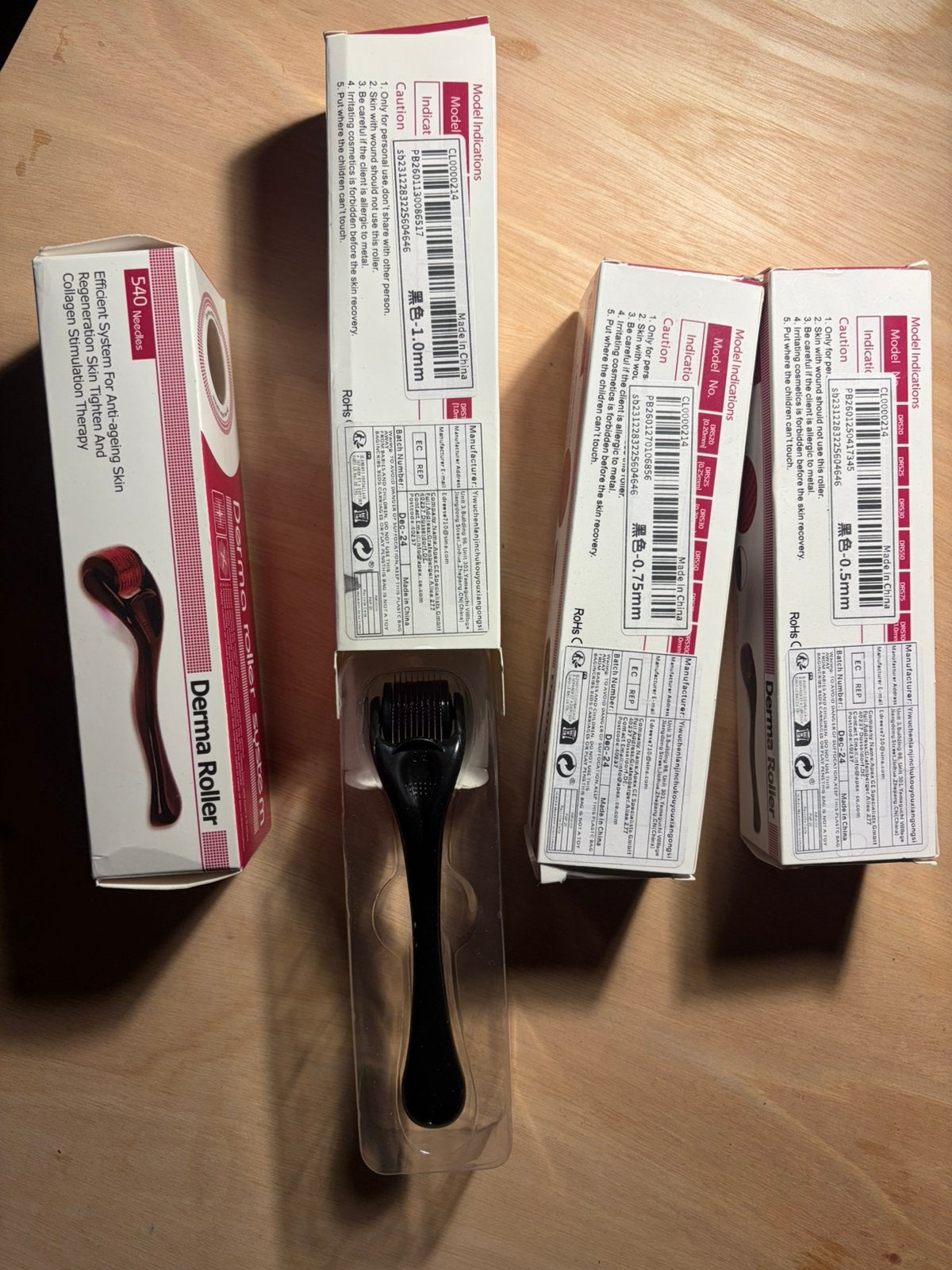 Dermaroller / microneedle, Ophalen of Verzenden, Nieuw, Overige kleuren, Handen en Nagels