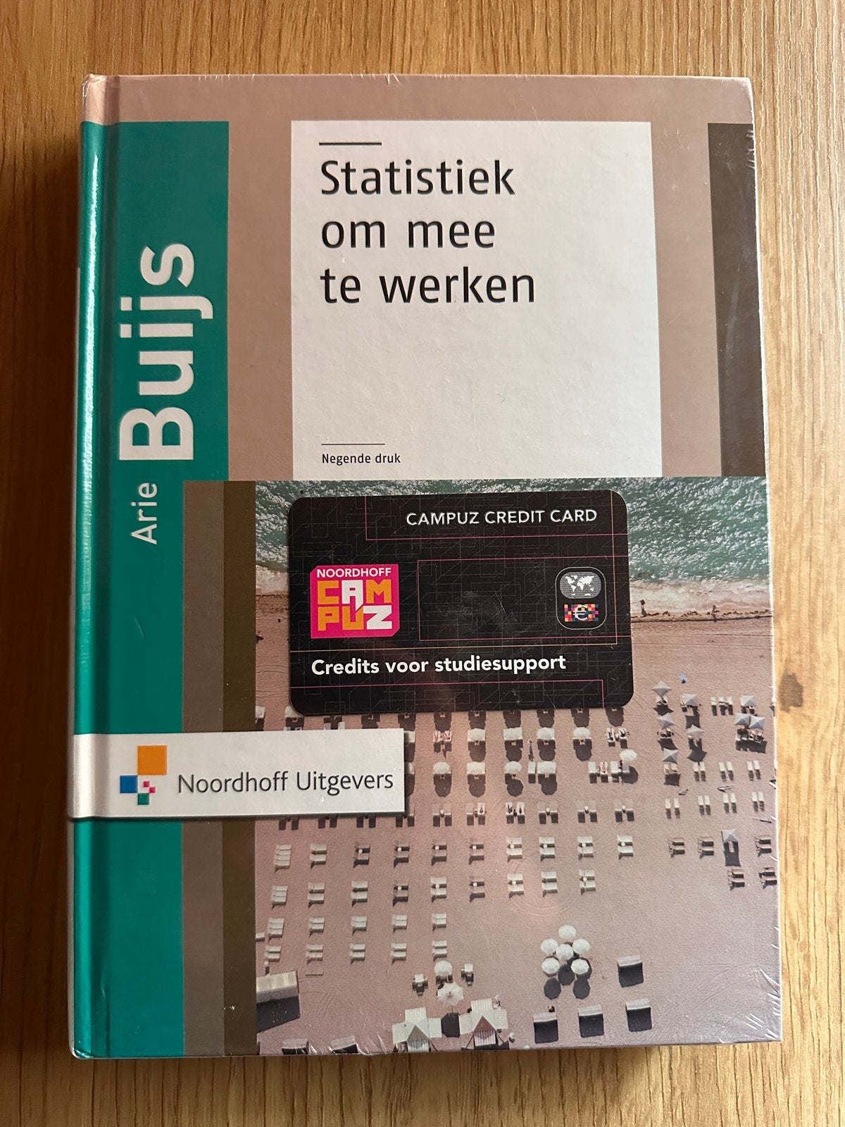 Statistiek om mee te werken - Arie Buijs (9e druk), Ophalen of Verzenden, Beta, Nieuw, LBO