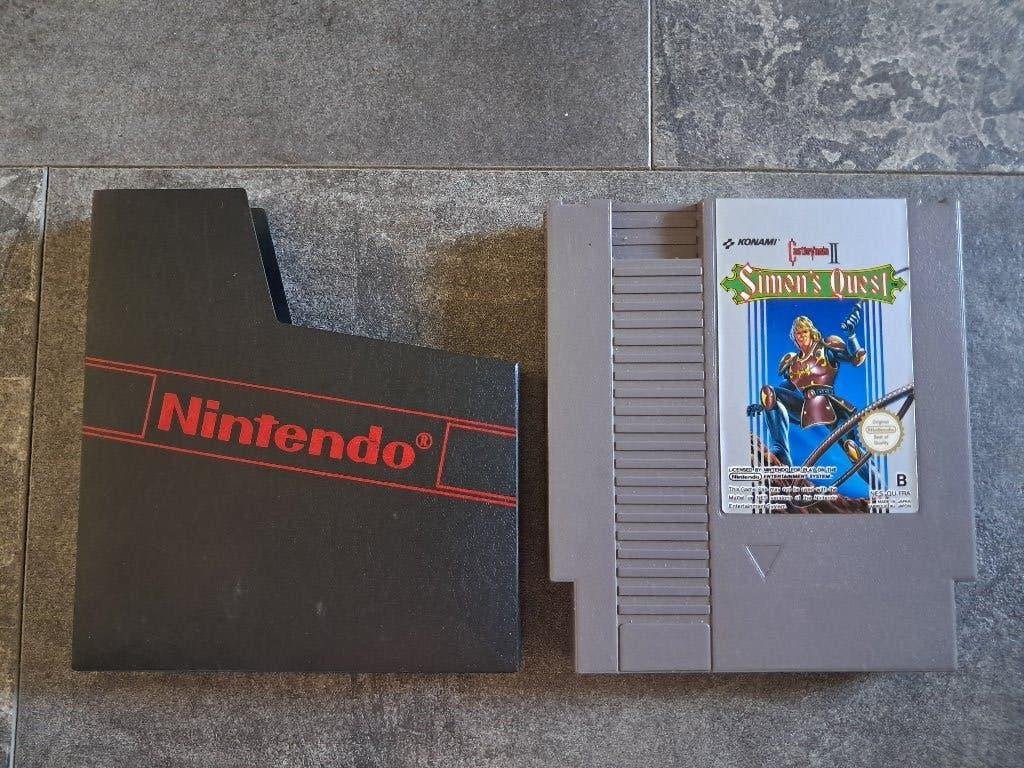 Nes Game: Castlevania II Simon's Quest Zo goed als Nieuw!, Spelcomputers en Games, Avontuur en Actie, 1 speler, Ophalen of Verzenden