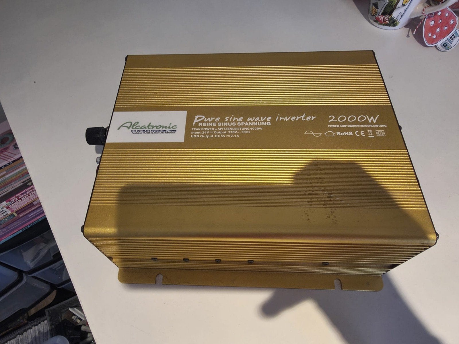 omvormer van 24v naar 230v 2000watt zuivere sinus, Ophalen of Verzenden, Nieuw, Overige merken, Overige Auto-onderdelen