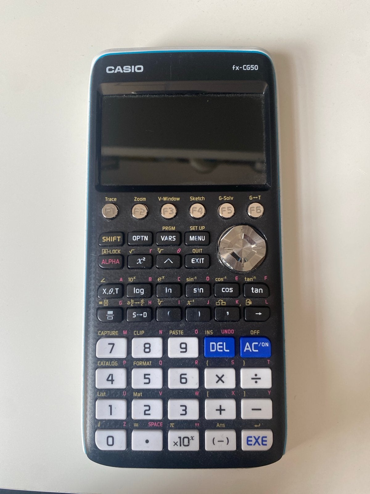 Casio fx-cg50 rekenmachine, Ophalen of Verzenden, Grafische rekenmachine, Gebruikt