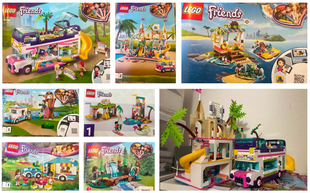 Lego Friends sets, 10 stuks: buitenkans, Ophalen, Lego, Friends, Zo goed als nieuw