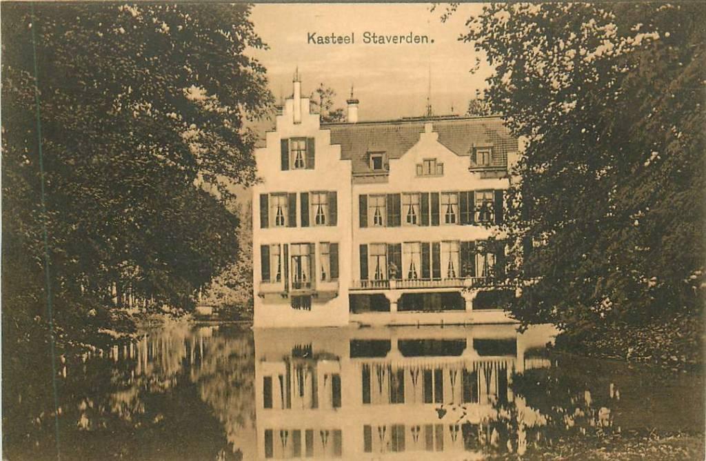 381-405-015 Kasteel Staverden, Verzenden, Voor 1920, Gelderland