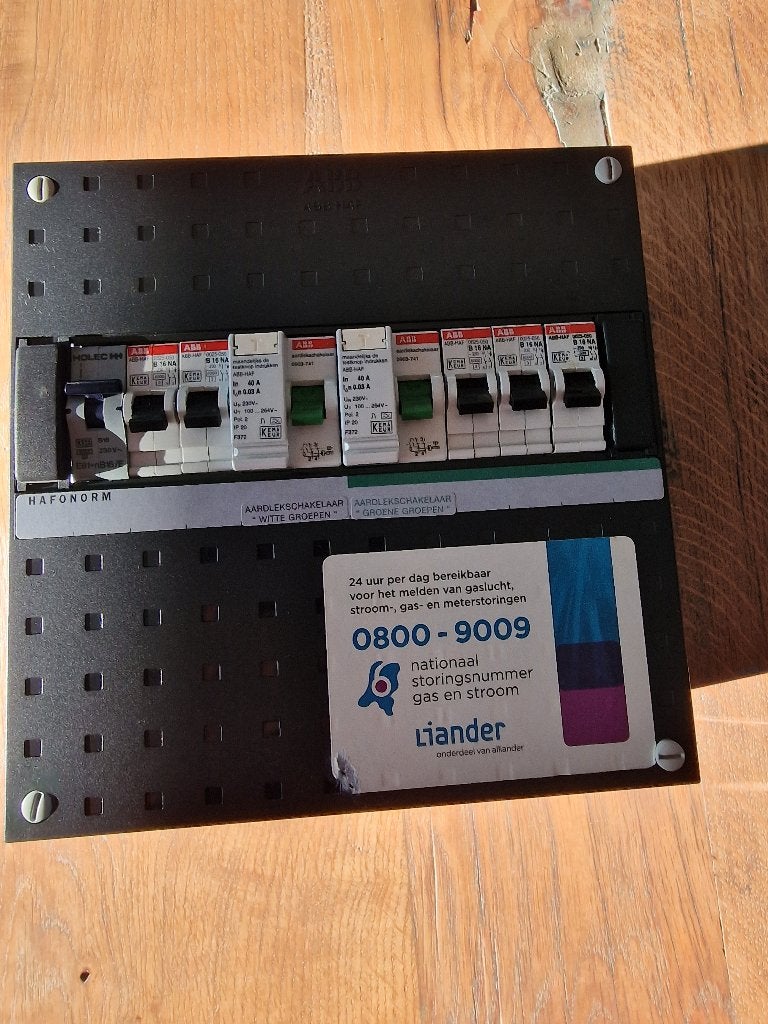 Schakelkast Hafonorm, Doe-het-zelf en Verbouw, Elektra en Kabels, Ophalen, Gebruikt, Overige merken, Overige typen