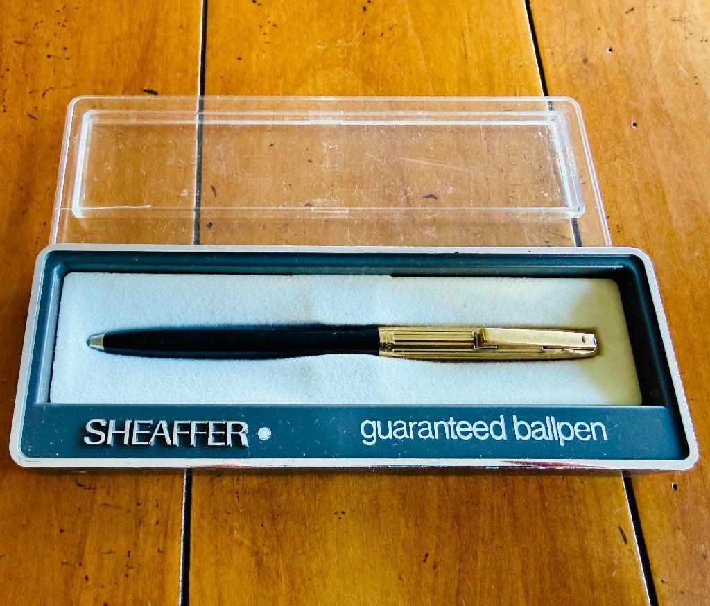 Sheaffer Quasi Imperial 440 balpen, Sheaffer, Balpen, Met doosje, Ophalen of Verzenden