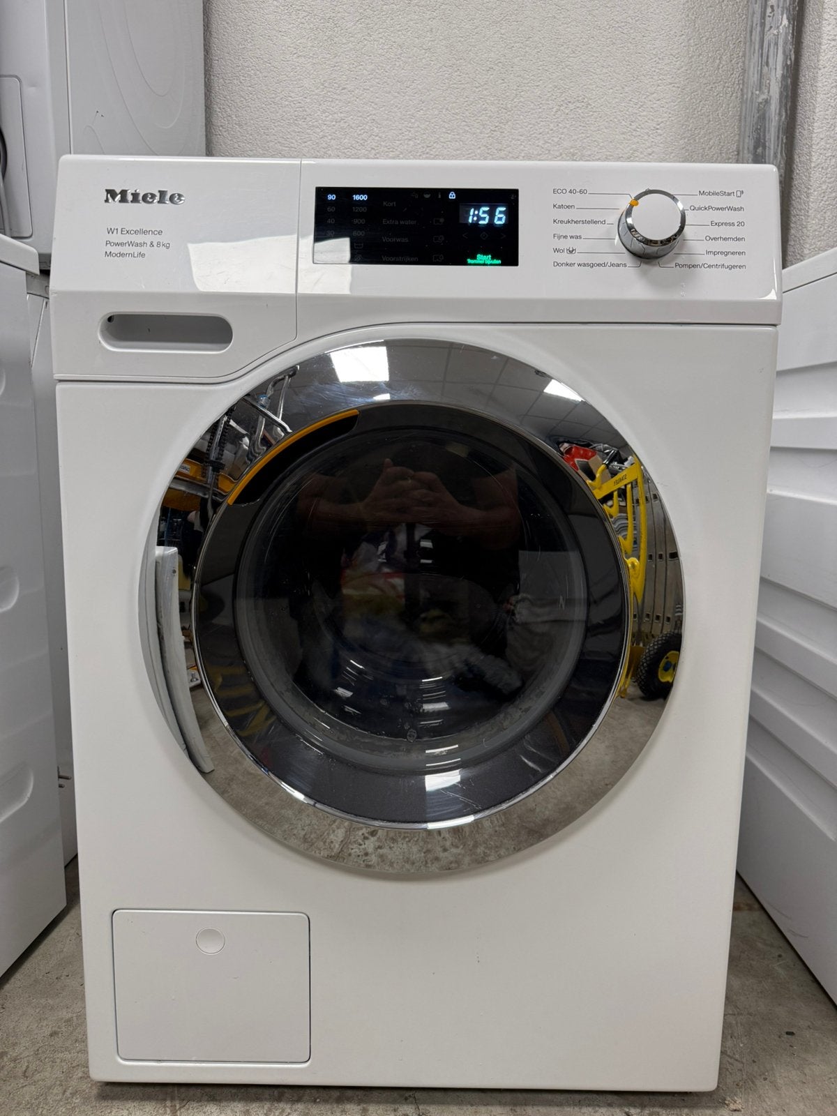 Miele wasmachine - 8kg - Powerwash - ModernLife, Ophalen, 8 tot 10 kg, Voorlader, Energieklasse A of zuiniger