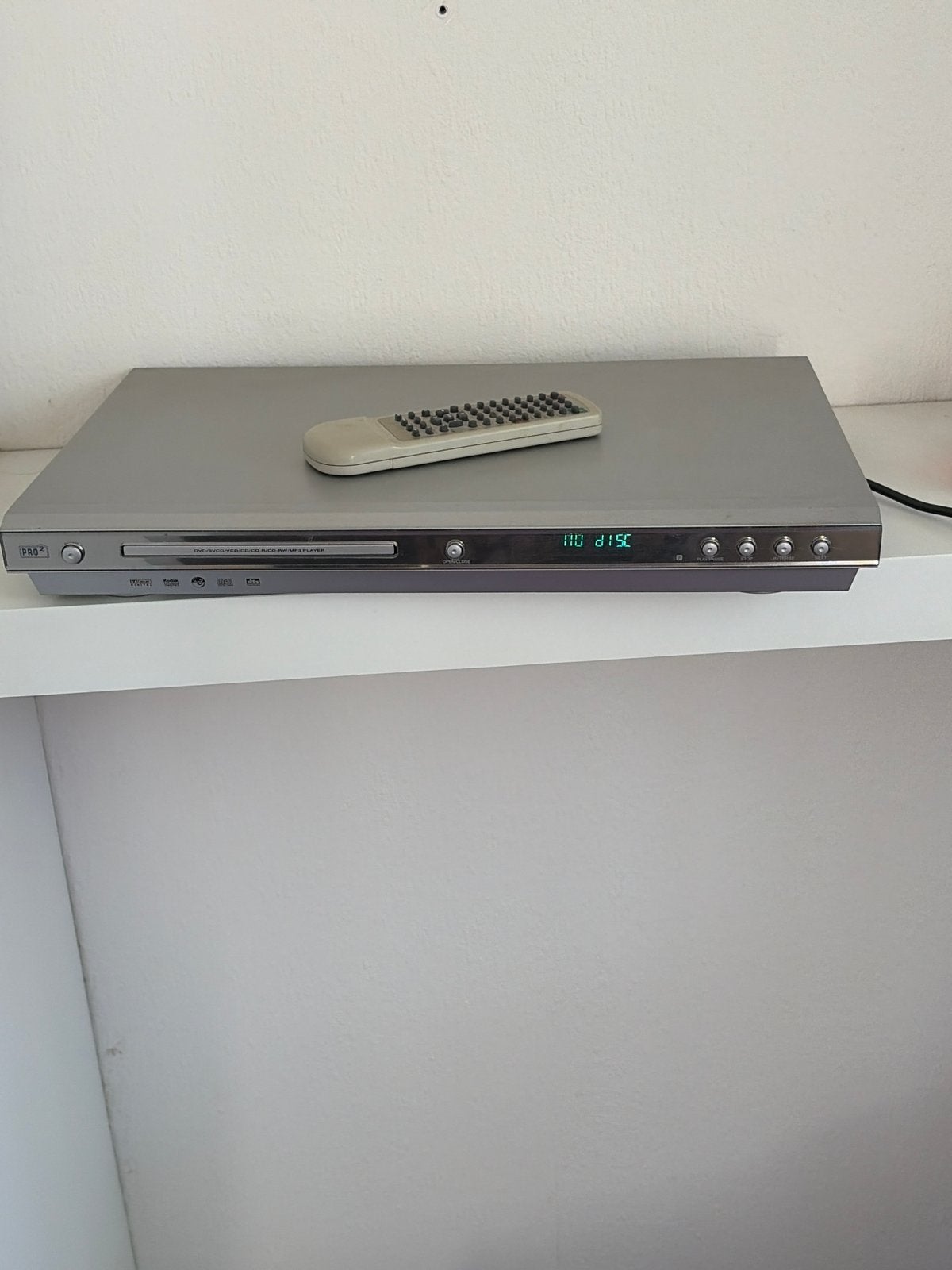 PRO2 MD 42069 DVD-speler met afstandsbediening, Ophalen of Verzenden, Gebruikt, Dvd-speler, Overige merken