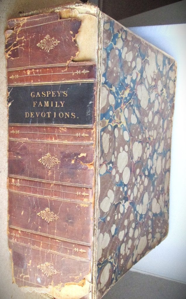 Gaspey's Family Devotions - Antiek Religieus Boek~, Ophalen of Verzenden