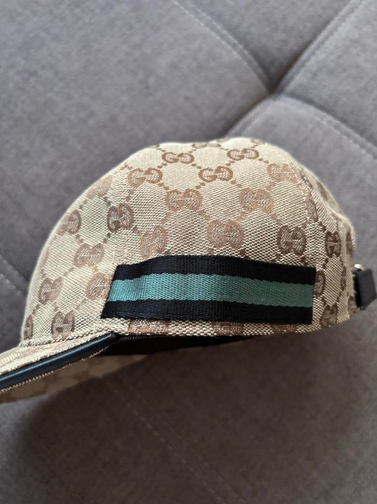 Gucci Pet Blauw Maat M, Kleding | Heren, Hoeden en Petten, Ophalen of Verzenden, Nieuw, 57 cm (M, 7⅛ inch) of minder, Pet