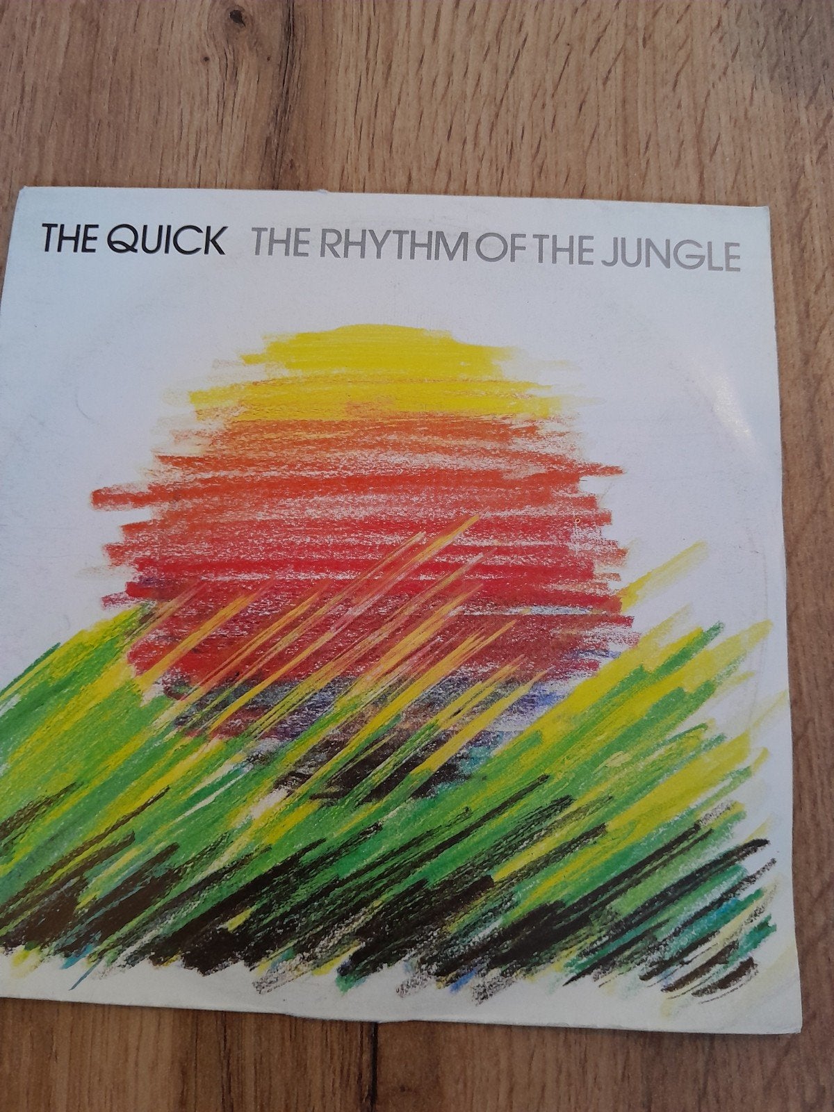 the quick 7inch the rhythm of the jungle, Ophalen of Verzenden, Zo goed als nieuw, Pop