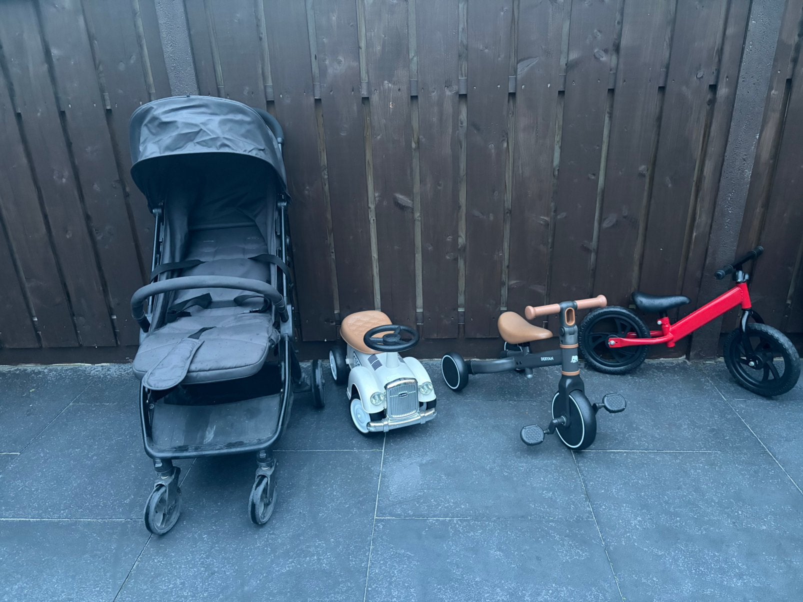 Buggy, Ophalen, Zo goed als nieuw