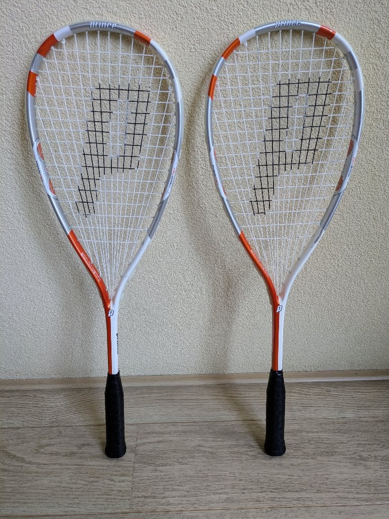 Prince squash rackets (weggeefprijs!), Sport en Fitness, Squash, Ophalen, Gebruikt, Racket