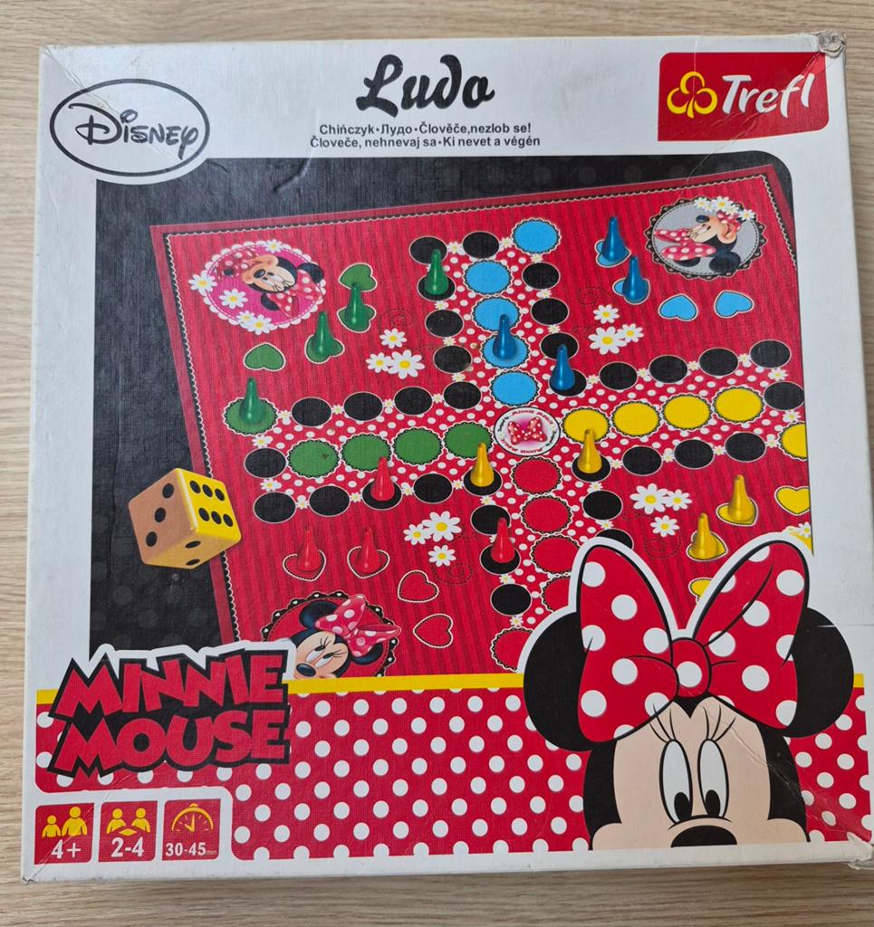 Disney Ludo Minnie Mouse Bordspel voor Kinderen, Ophalen of Verzenden, Gebruikt