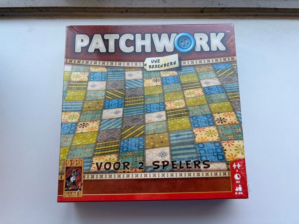 Spel: Patchwork, Een of twee spelers, Ophalen of Verzenden, Nieuw