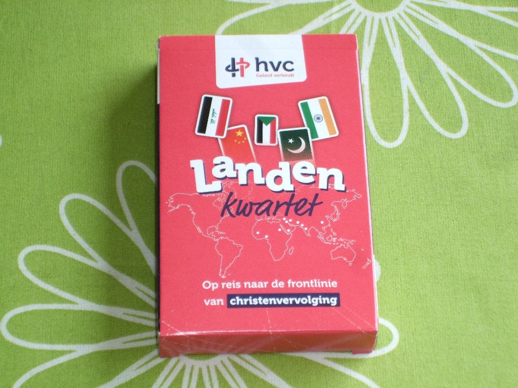 HVC landen kwartet - frontlinie van christenvervolging, Verzamelen, Speelkaarten, Jokers en Kwartetten, Ophalen of Verzenden, Nieuw