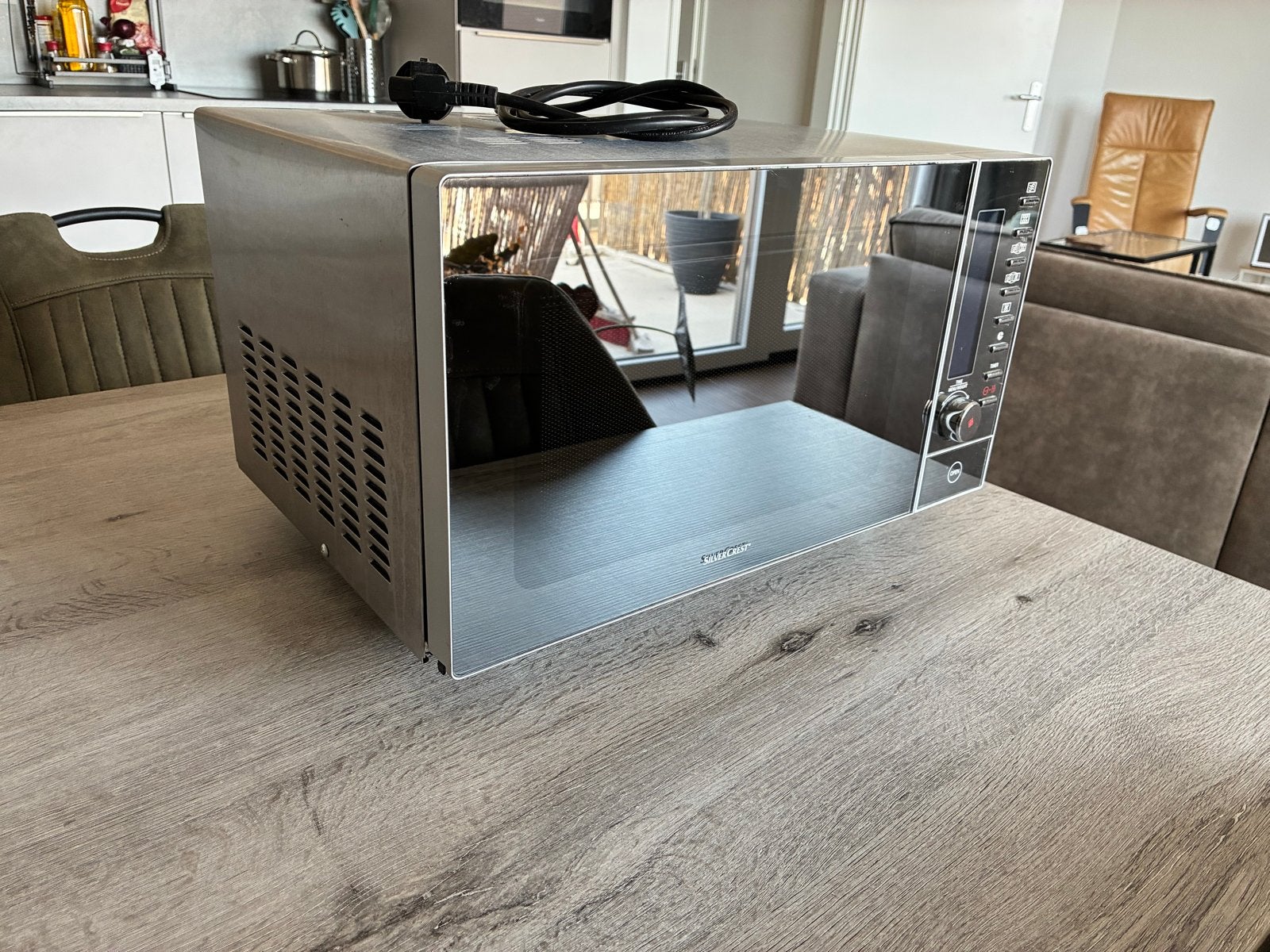 Silvercrest Combimagnetron, Witgoed en Apparatuur, Magnetrons, Combimagnetron, Gebruikt, Grill, Ophalen of Verzenden