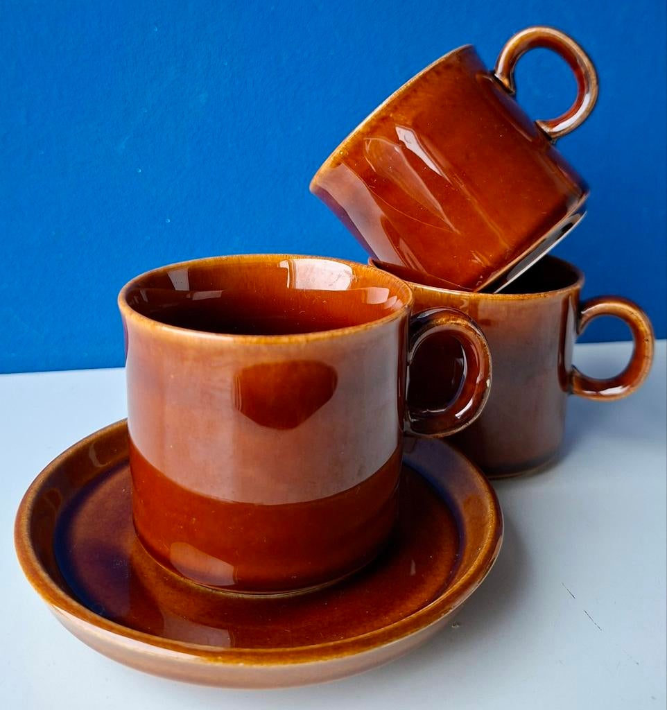 Vintage Colditz espressokopjes, Gebruikt, Keramiek, Ophalen of Verzenden, Overige stijlen