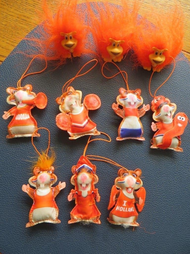 Oranje voetbal welpies en Hup Holland Hup hamsters, Verzamelen, Albert Heijn, Ophalen of Verzenden